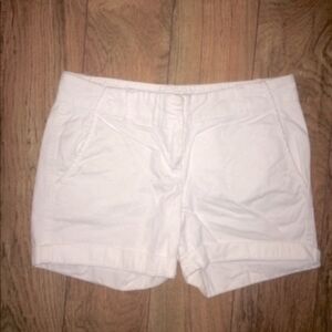 J. Crew Classic Chino White Shorts